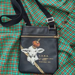 L.A.M.B cross body purse